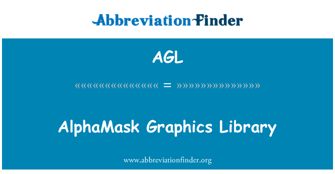AGL: AlphaMask Graphics Library
