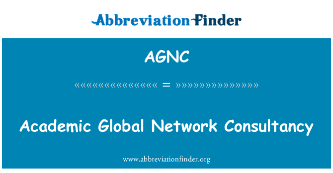 AGNC: Academic Global Network Consultancy