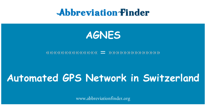 AGNES: Awtomataidd rhwydwaith meddygon teulu yn y Swistir