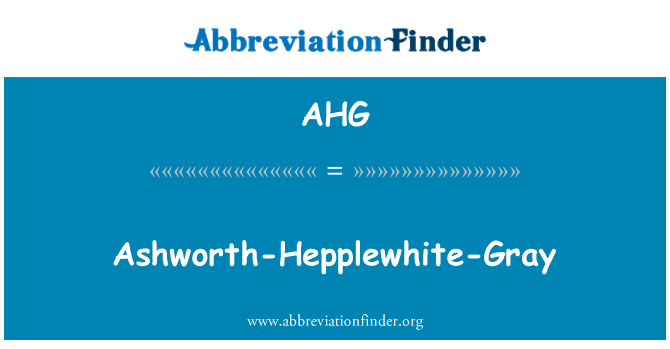 AHG: Ashworth ヘップル ホワイト グレー