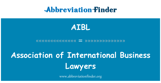 AIBL: 國際商務律師協會