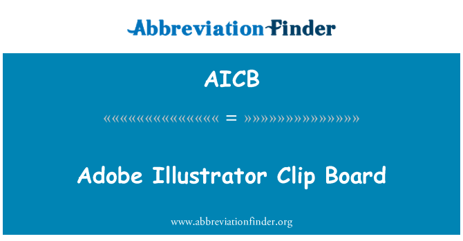 AICB: Mezon ekpoze Illustrator Katab