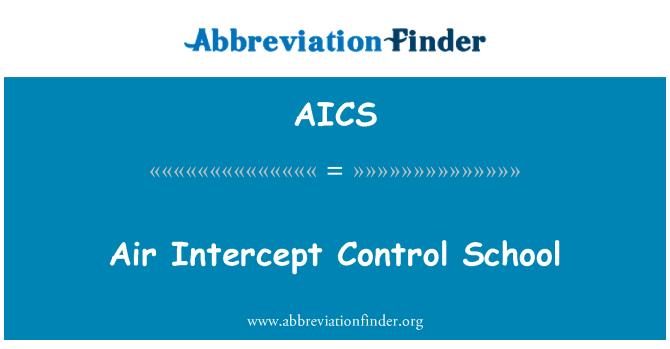 AICS: Air Intercept Kontrolle Schule