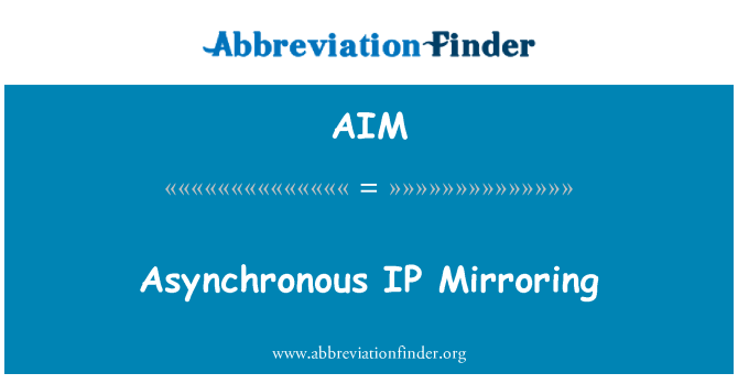 AIM: PI asinkronu inattiv
