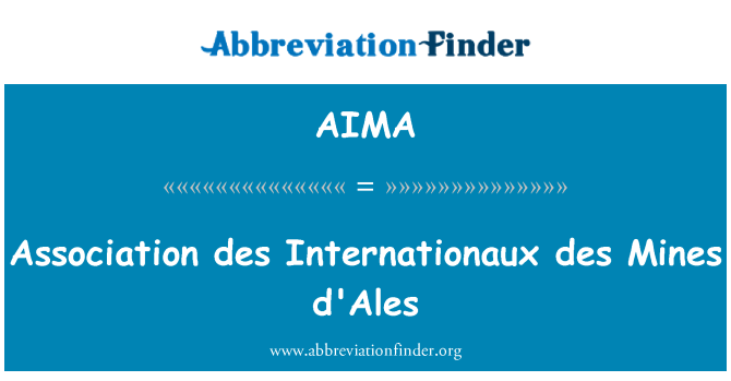 AIMA: Asosyasyon des Internationaux des min yo d'Ales