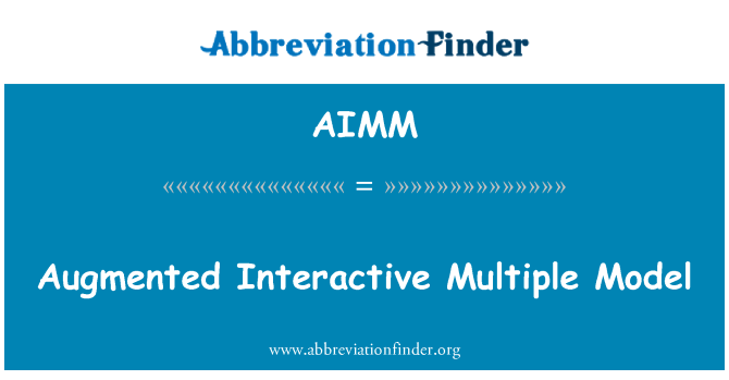 AIMM: تکمیل شده تعاملی چند مدل