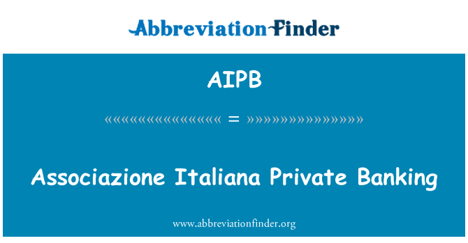 AIPB: 体育意大利私人银行