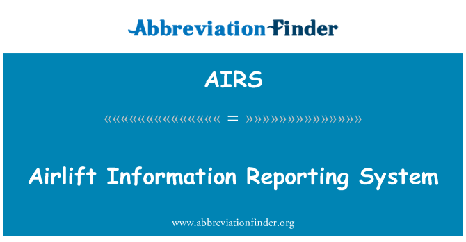 AIRS: Luftbro Information rapportsystem
