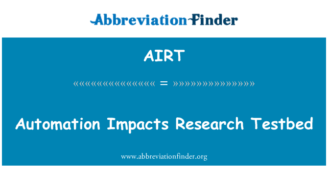AIRT: Automatisation efè a rechèch D'