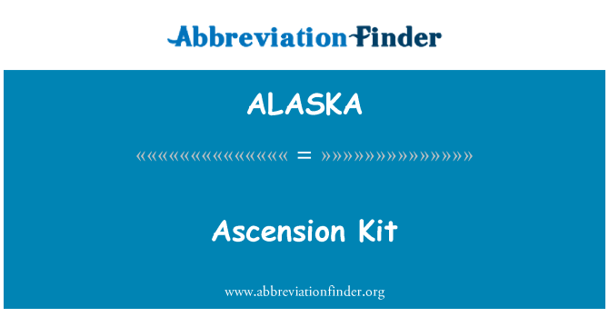ALASKA: Nanebevstoupení Kit