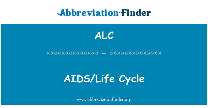 ALC: AIDS/livscyklus