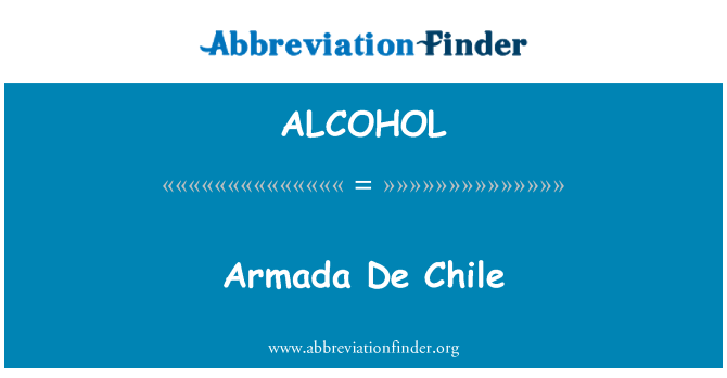 ALCOHOL: 舰队在智利