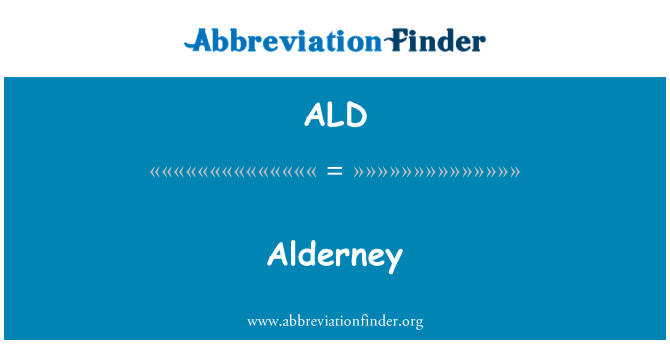 ALD: Alderney