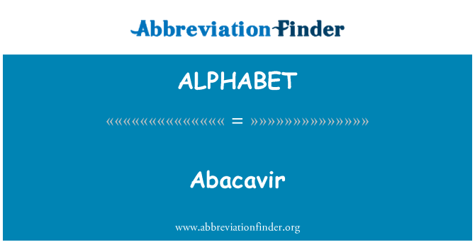 ALPHABET: Abacavir