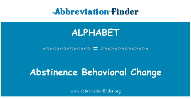 ALPHABET: Αλλαγή της αποχής