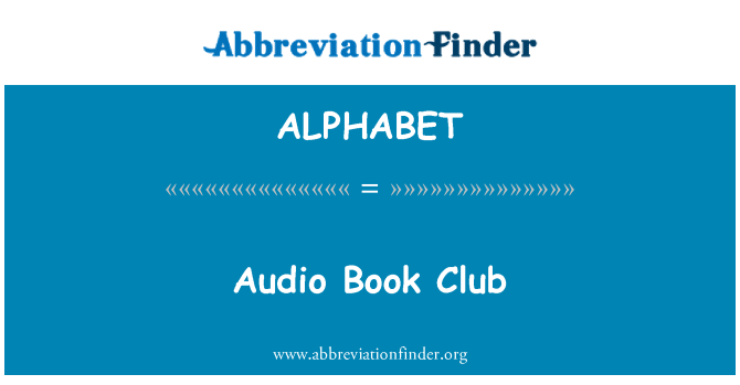 ALPHABET: Klib liv odyo