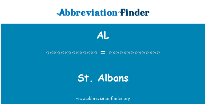 AL: Saint Albans