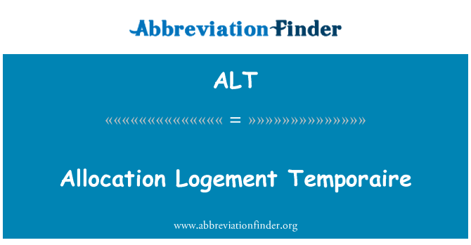 Allocation logement