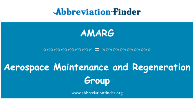 AMARG: Aerospace Maintenance and Regeneration Group