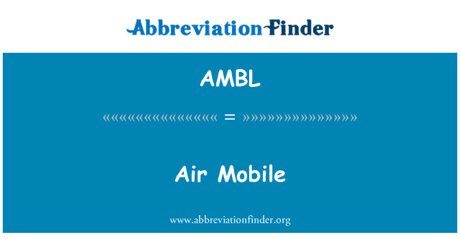 AMBL: 空気携帯