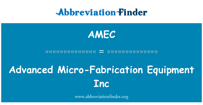 AMEC: متقدمة الصغير-تصنيع معدات لجنة التفاوض الحكومية الدولية