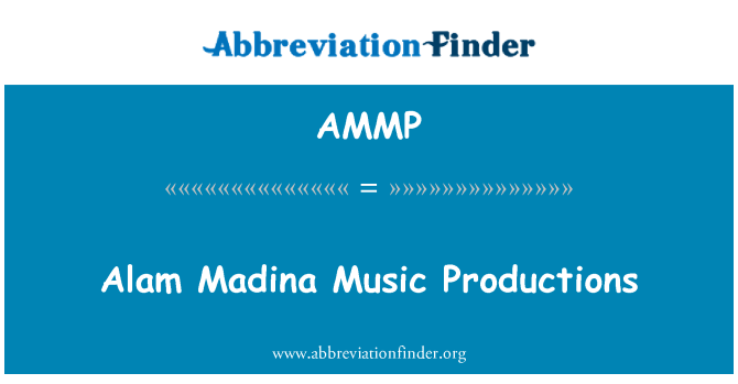 AMMP: 알람 Madina 음악 프로덕션