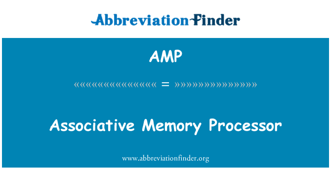 AMP: Association atminties procesorius