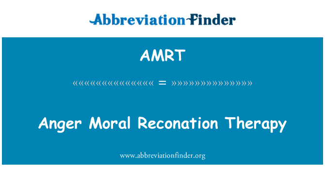 AMRT: Terapia morale Reconation rabbia
