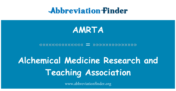 AMRTA: Alchymistické medicína výskumu a výučby asociácie