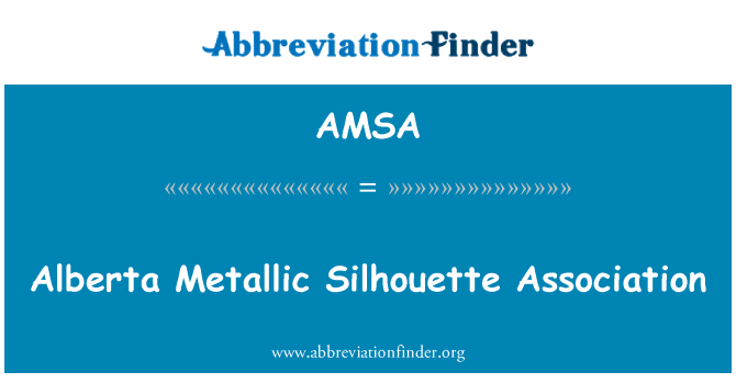AMSA: Alberta fém sziluett Egyesület