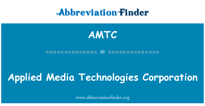 AMTC: Aplike medya teknoloji Corporation