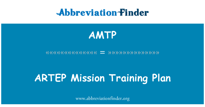 AMTP: ARTEP Mission uddannelsesplan