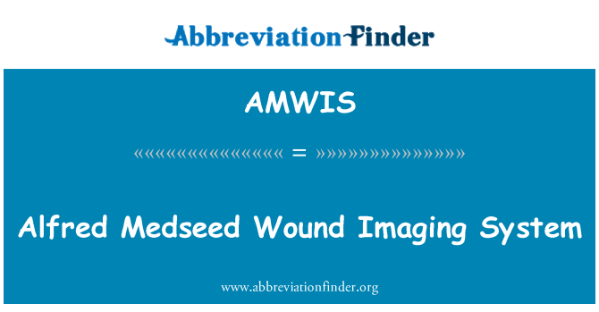 AMWIS: Alfred Medseed wond Imaging systeem