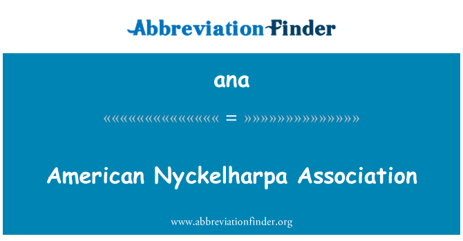 ana: האגודה האמריקאית Nyckelharpa