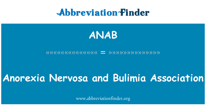 ANAB: Anorexia Nervosa and Bulimia Association