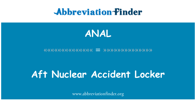 ANAL: Locker wara inċident nukleari