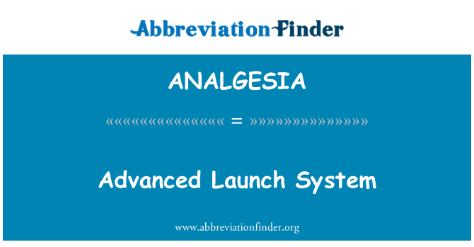 ANALGESIA: Sistèm avanse anlanse