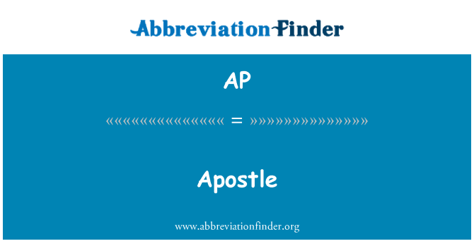 AP: Apoštol