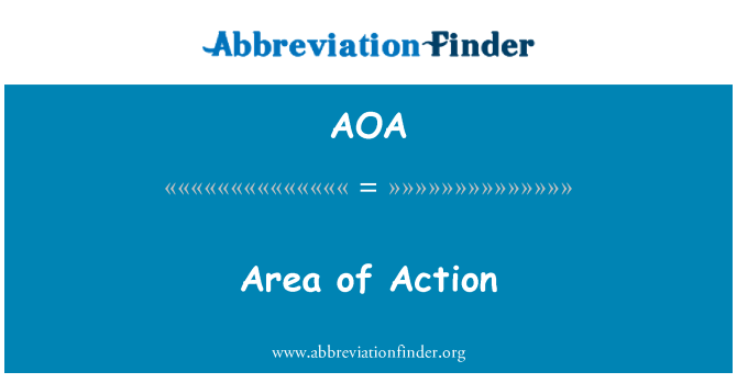 AOA: Oblast působení