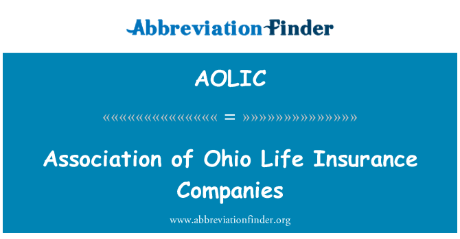 AOLIC: Association of Ohio Life Insurance Companies