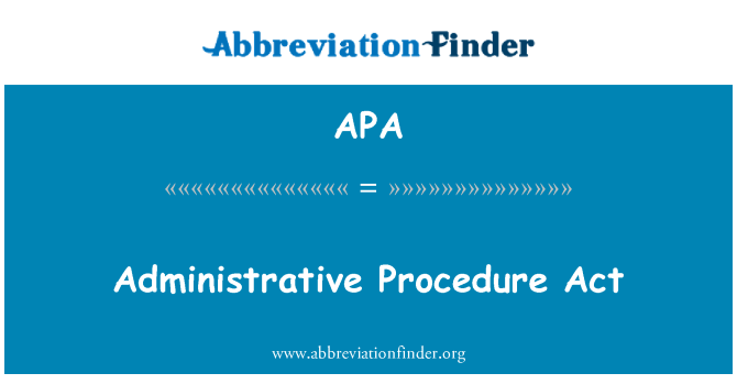 APA: Administratieve rechtsvordering
