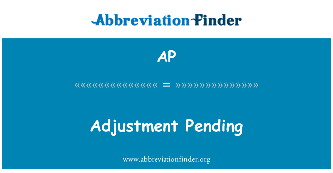 AP: Penyesuaian tertunda