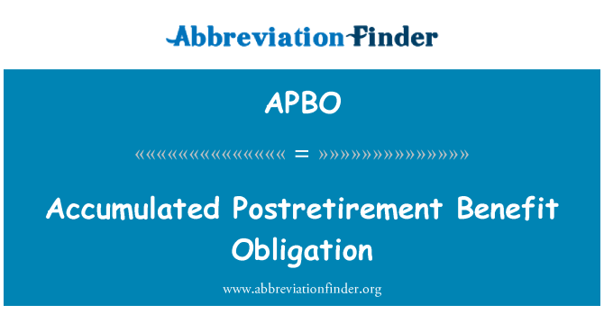 APBO: Obligasyon benefis Complémentaires len apwe lòt