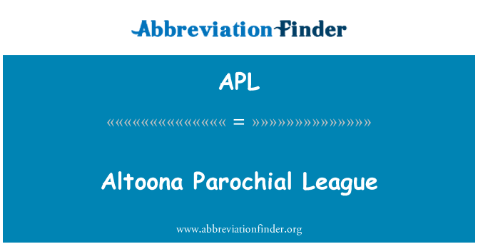 APL: Lig action Altoona