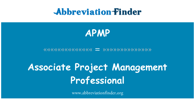 APMP: Associer pwojè administrasyon pwofesyonèl