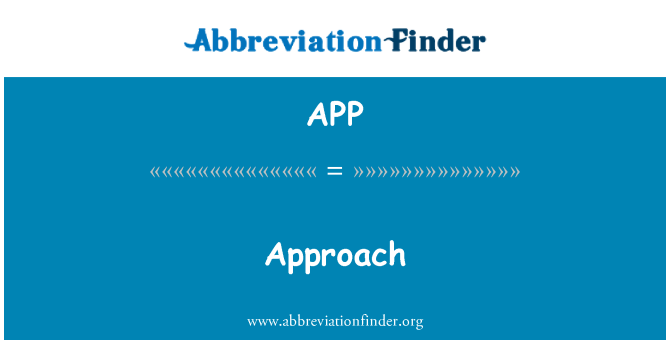 APP: Abordagem