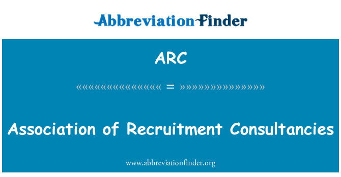 ARC: Asosyasyon de Consultations rekritman jèn