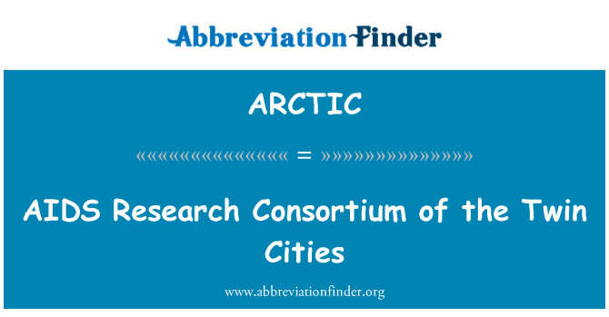 ARCTIC: Konsorcium výzkumu AIDS Twin Cities