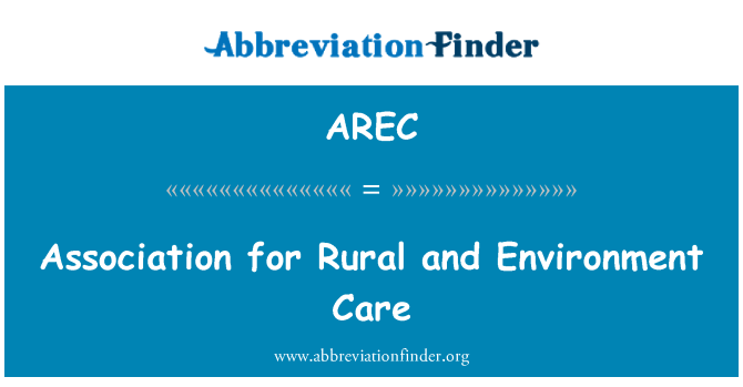 AREC: Foreningen for landlige og miljø