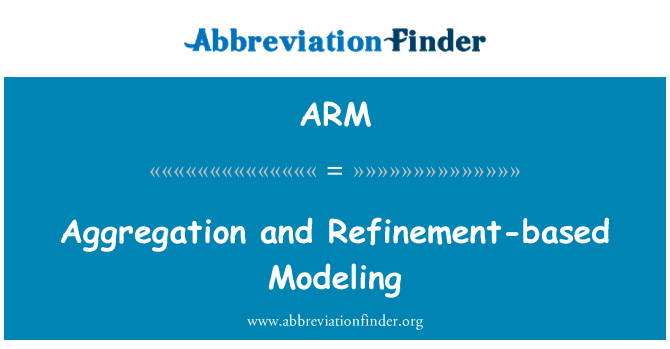 ARM: Aggregering og raffinement-baserte modellering